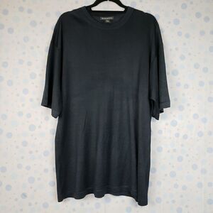 Baracuta black silk short sleeve shirt